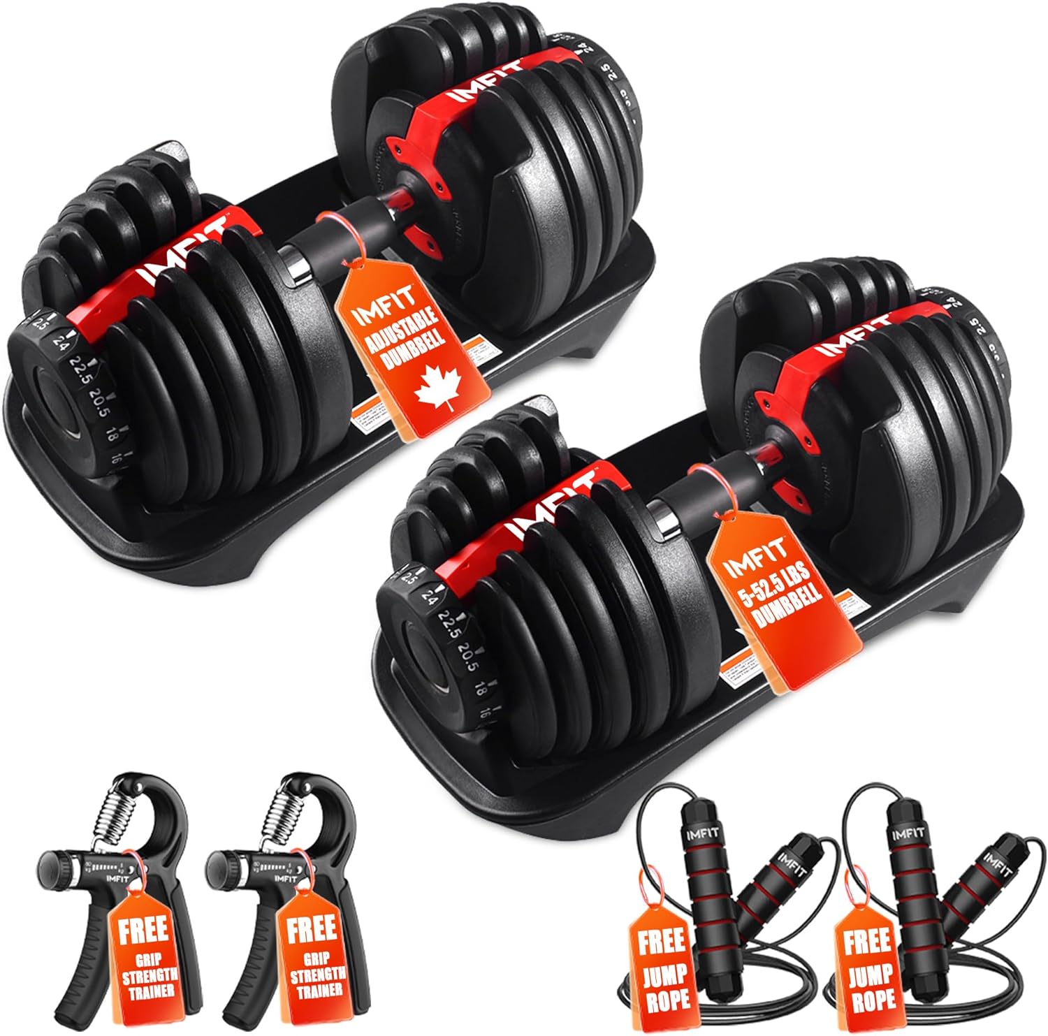 Adjustable Dumbbells